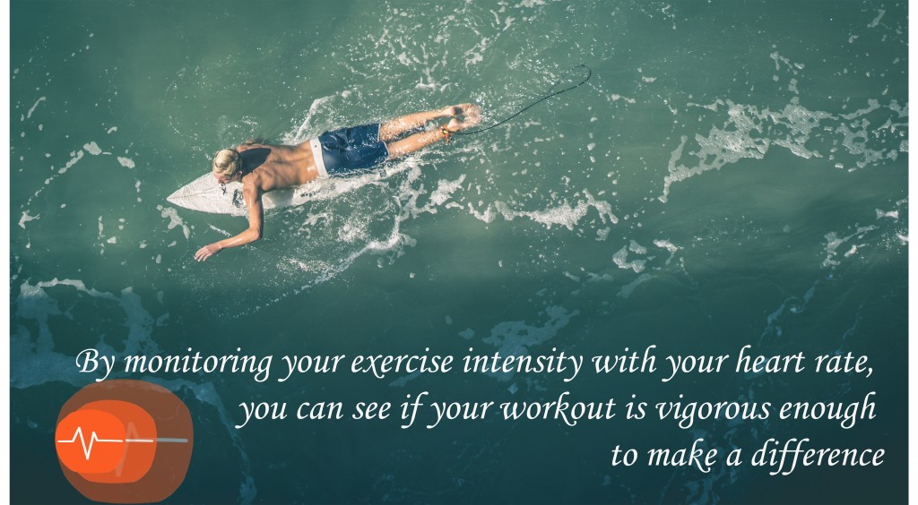 By monitoring your exercise intensity with your HRM, you can see if your workout is vigorous enough to make a differenceMiHR